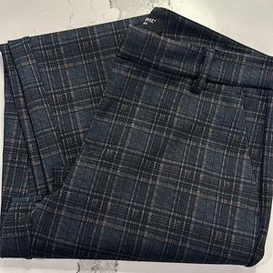 Liverpool Los Angeles Kelsey Tartan Plaid Trousers
